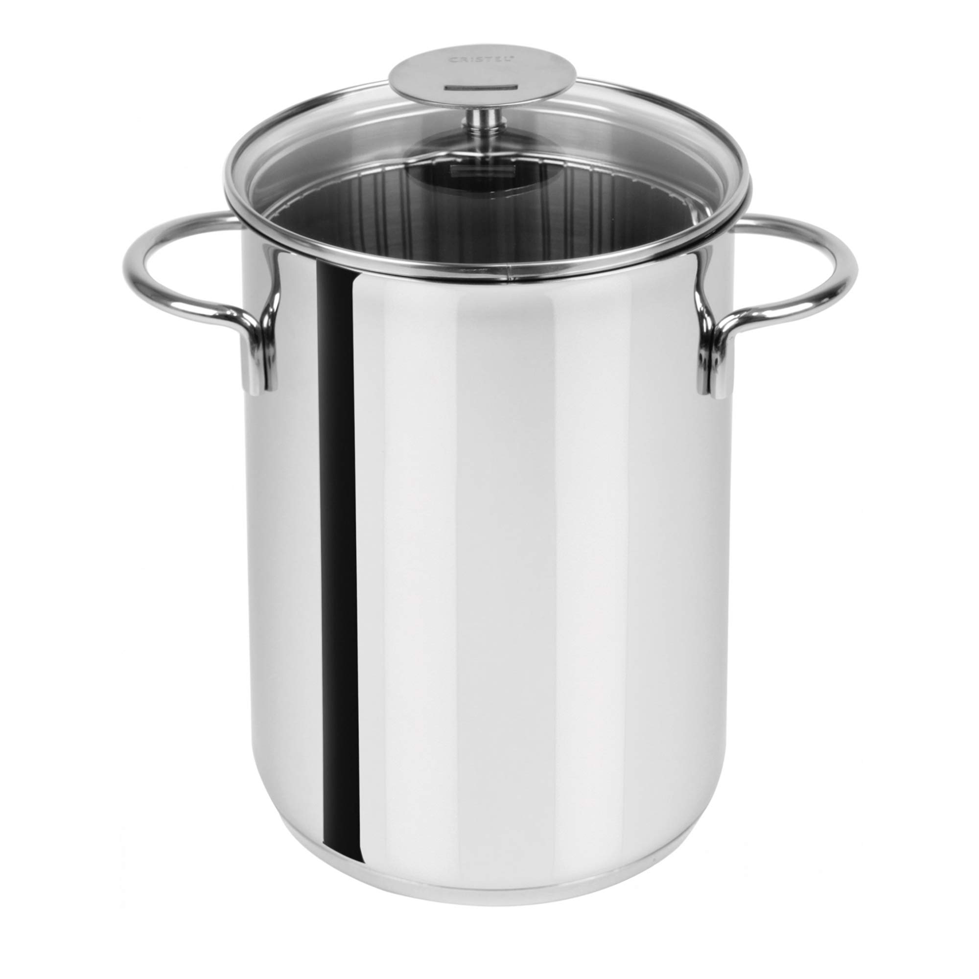 Amazon.com: CRISTEL®, 18-10 stainless Steel Asparagus Pot, 3-Ply